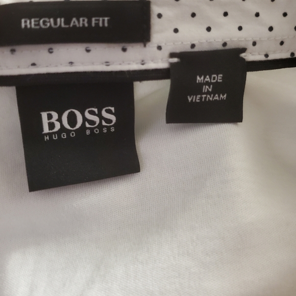 Boss Hugo Boss Prout 06 Regular Fit White Polo. - Picture 11 of 16